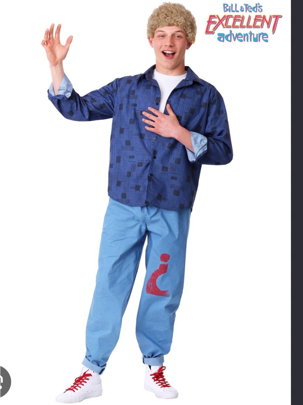 Bill costume from Bill and Ted’s excellent adventure